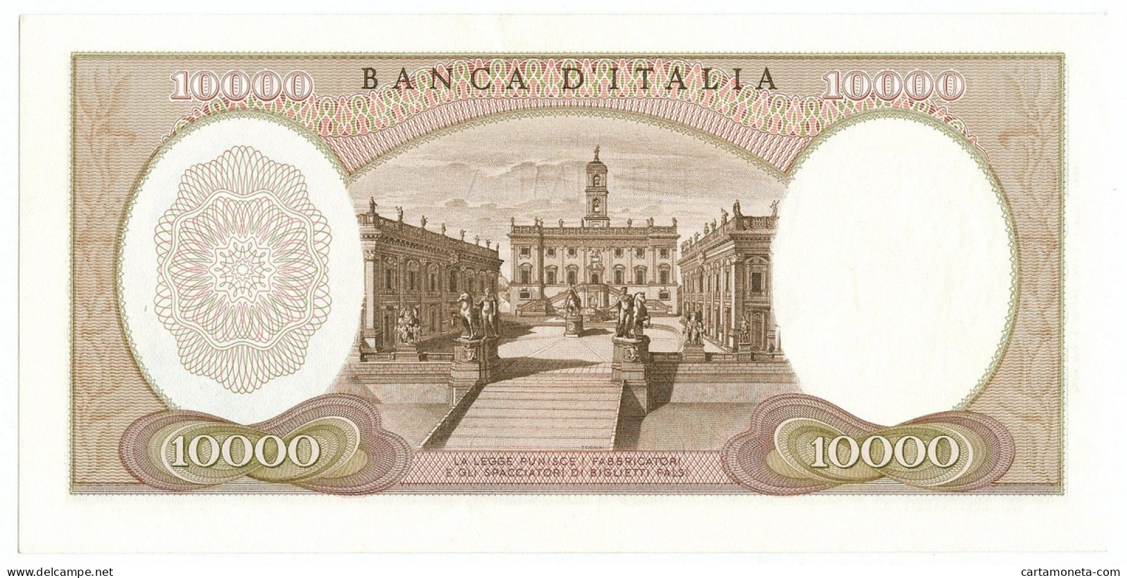 10000 LIRE BANCA D'ITALIA MICHELANGELO MEDUSA 08/06/1970 SUP - Andere & Zonder Classificatie