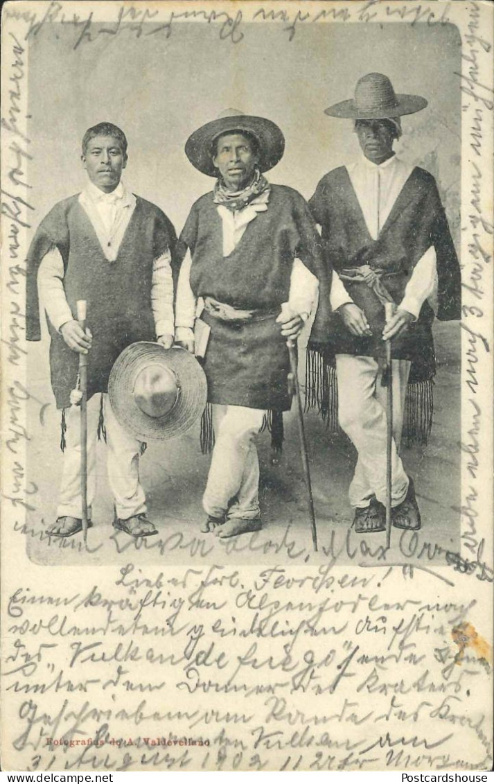GUATEMALA ED. VALDEAVELLANO 1902 PAISANOS - Guatemala