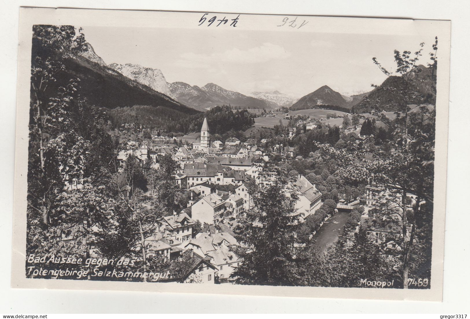 E3362) BAD AUSSEE  - Totengebirge - Salzkammergut - FOTO AK - Alt !! - Ausserland