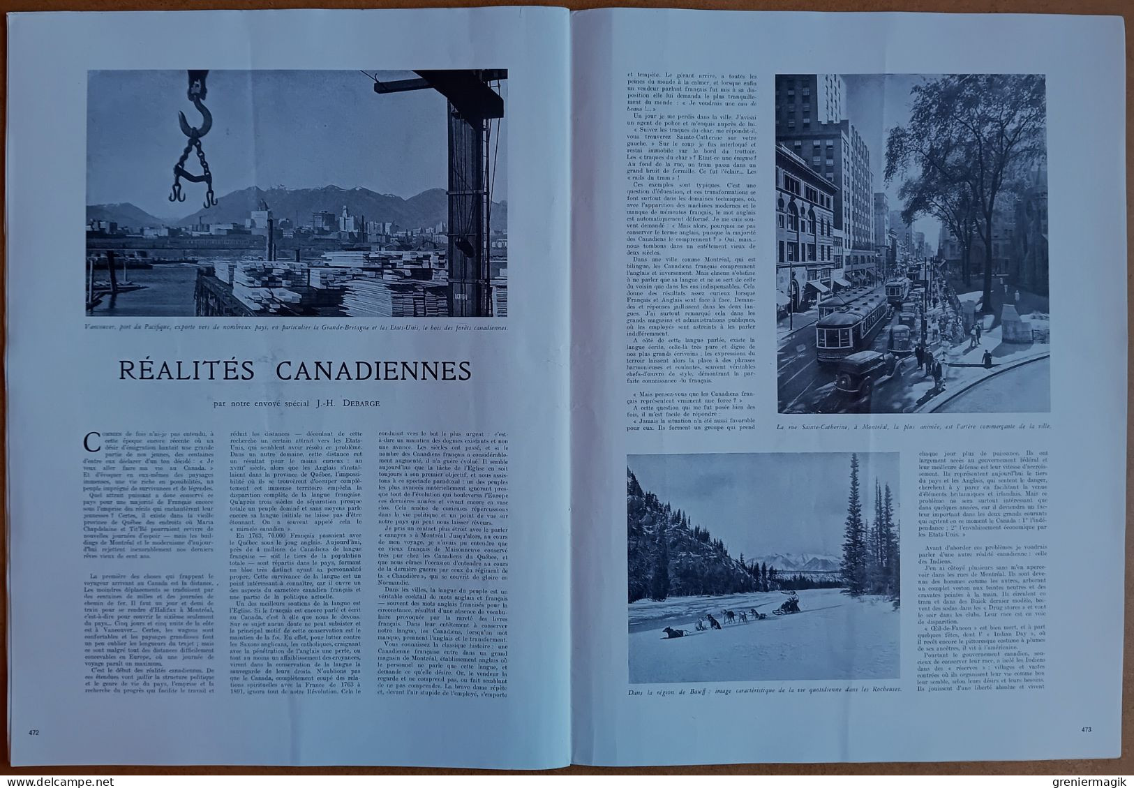 France Illustration N°112 22/11/1947 André Gide Prix Nobel/Bombardiers géants/Emeute à Marseille/Canada Mackenzie King