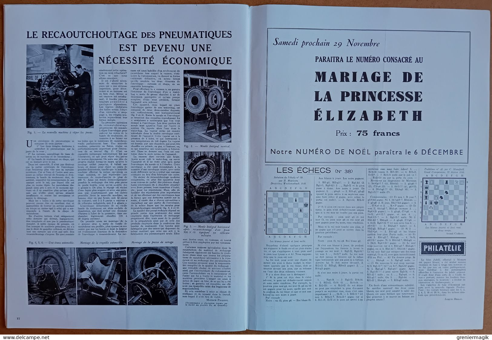 France Illustration N°112 22/11/1947 André Gide Prix Nobel/Bombardiers géants/Emeute à Marseille/Canada Mackenzie King