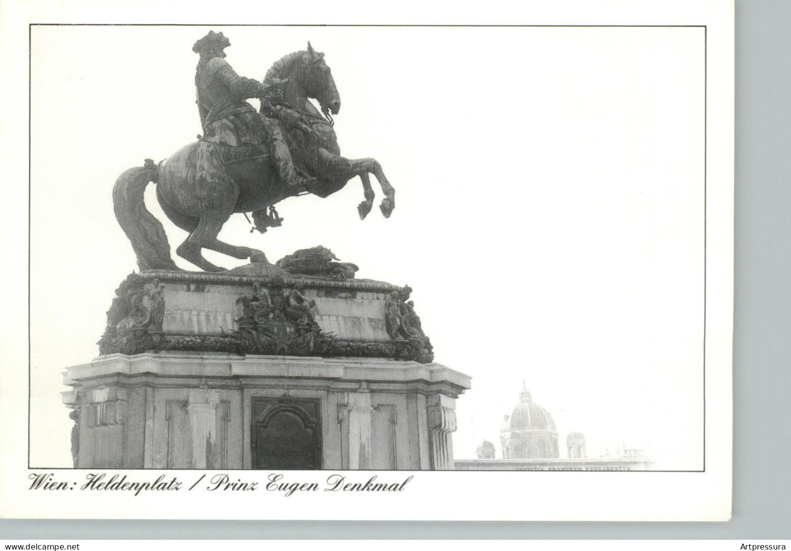 AK - Wien - Heldenplatz - Prinz Eugen Denkmal - Ca. 1980 - 10x15cm - #1185# - Ringstrasse