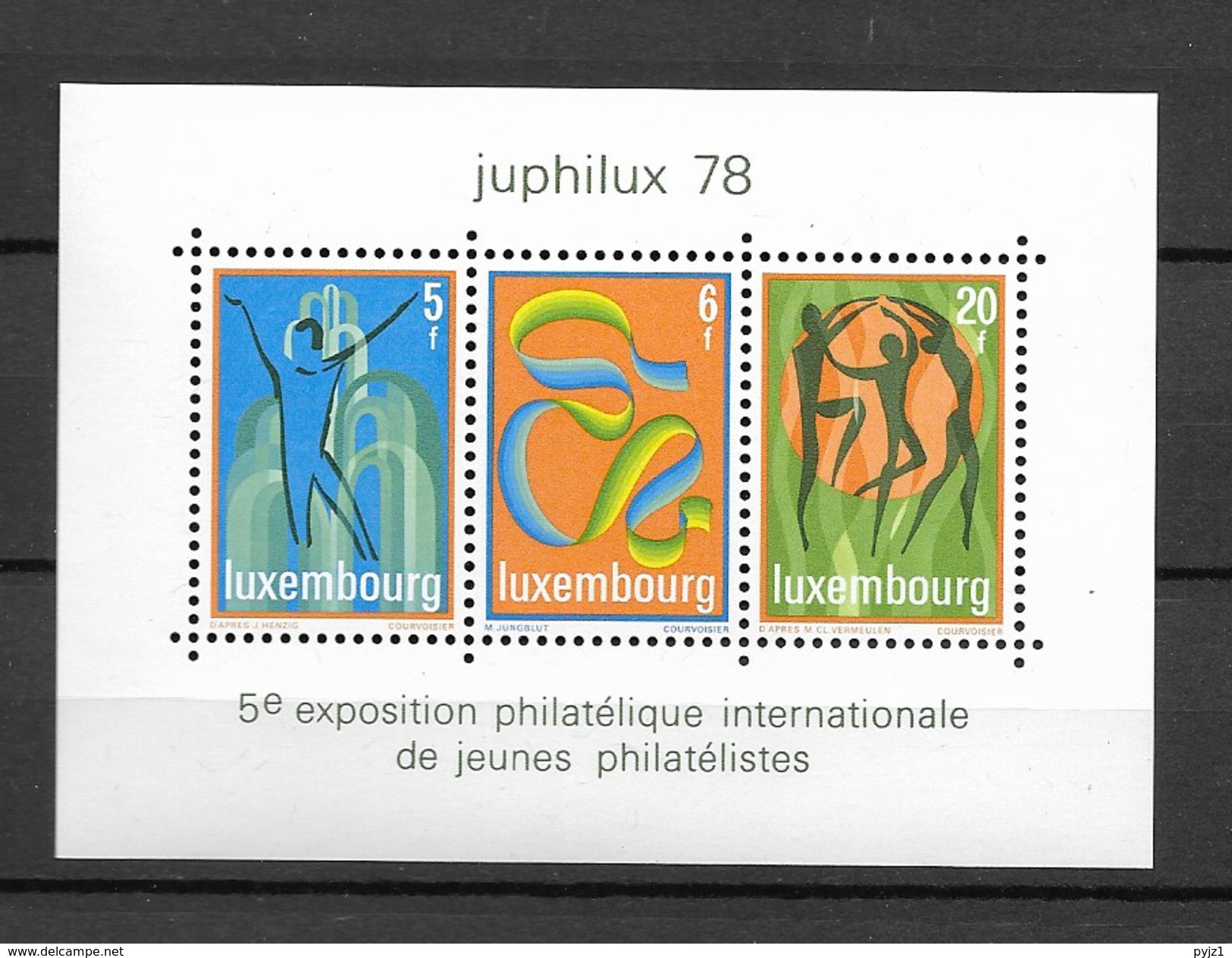 1978 MNH Luxemburg, Postfris** - Blocchi & Foglietti