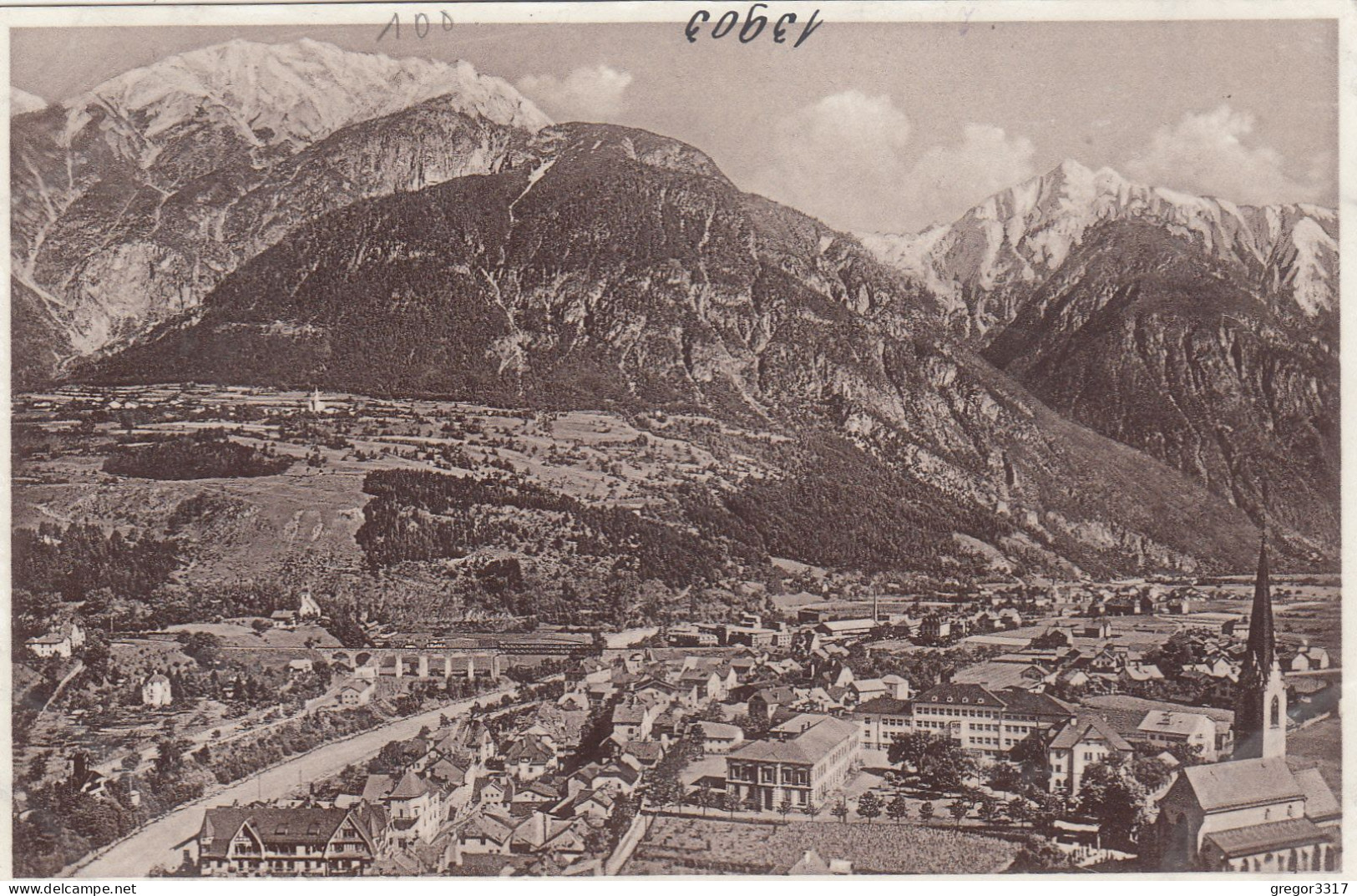 E3378) LANDECK A. D. Arlbergbahn Mit Silberspitze - Oberinnntal Tirl ALT !! - Landeck