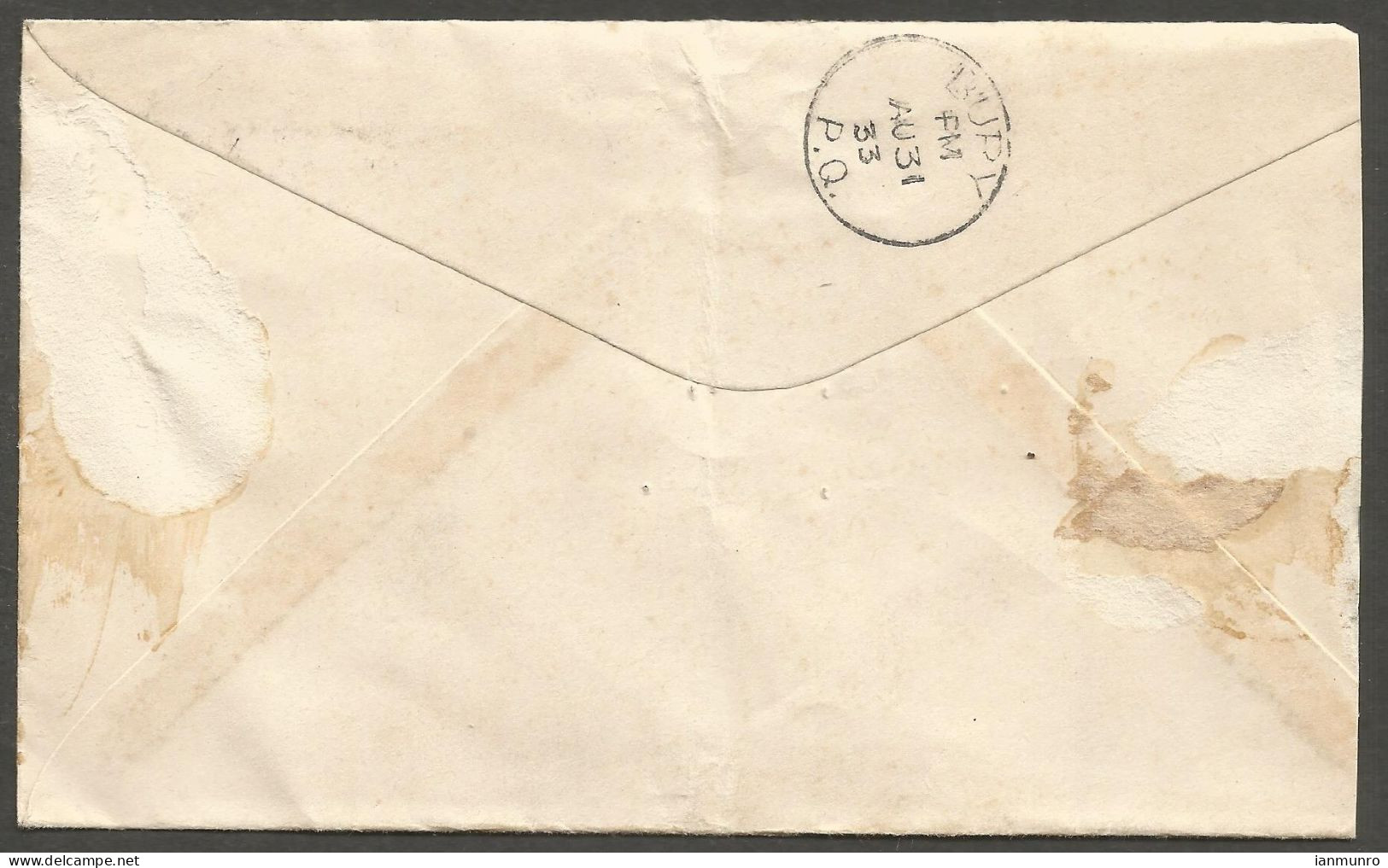 1935 Bank Of Montreal Cover Registered 13c Cartier/Medallion CDS Bury PQ Quebec Local - Historia Postale