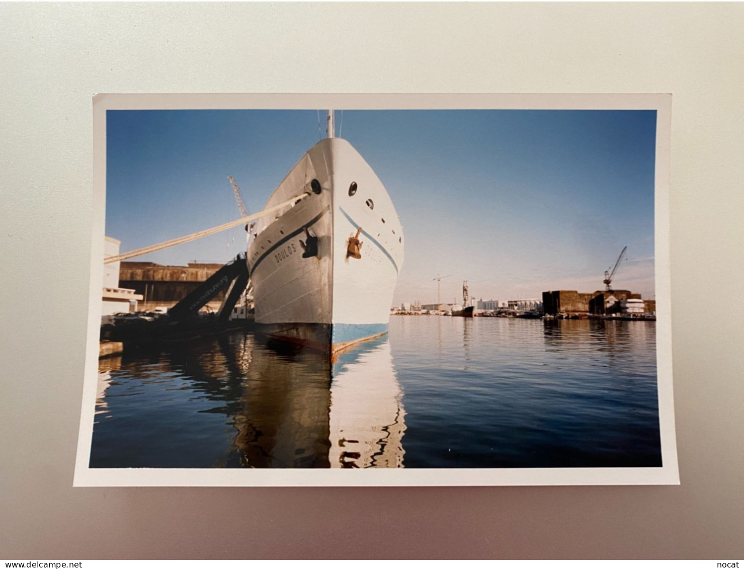 Photo 2004 Navire Doulos (datant De 1914) Au Port De Saint Nazaire - Autres & Non Classés