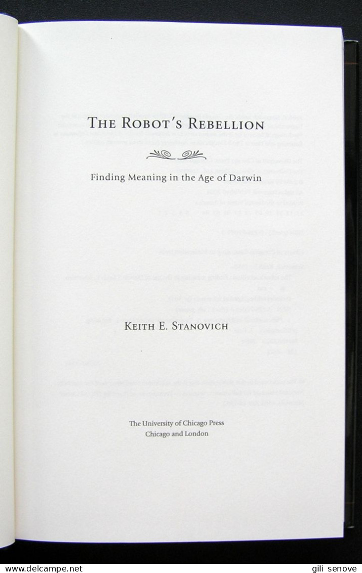 The Robot’s Rebellion By Keith E. Stanovich 2004 - Ontwikkeling