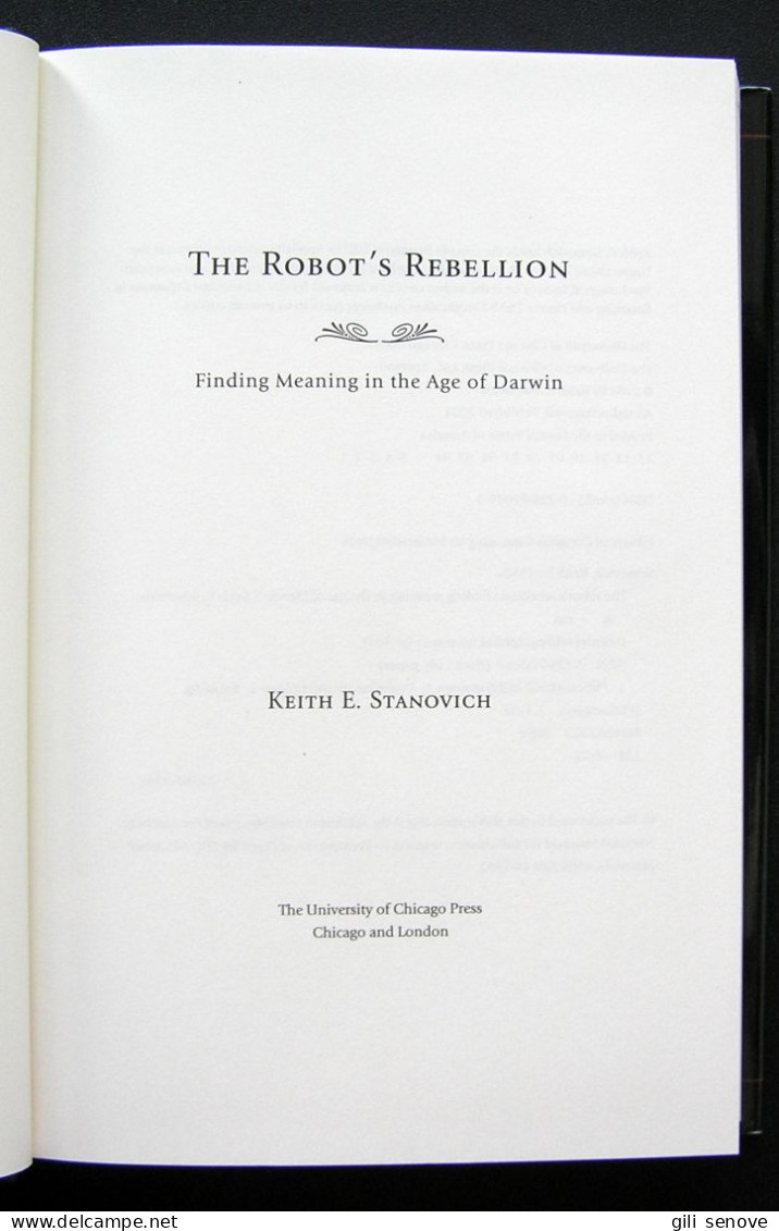 The Robot’s Rebellion By Keith E. Stanovich 2004 - Kultur