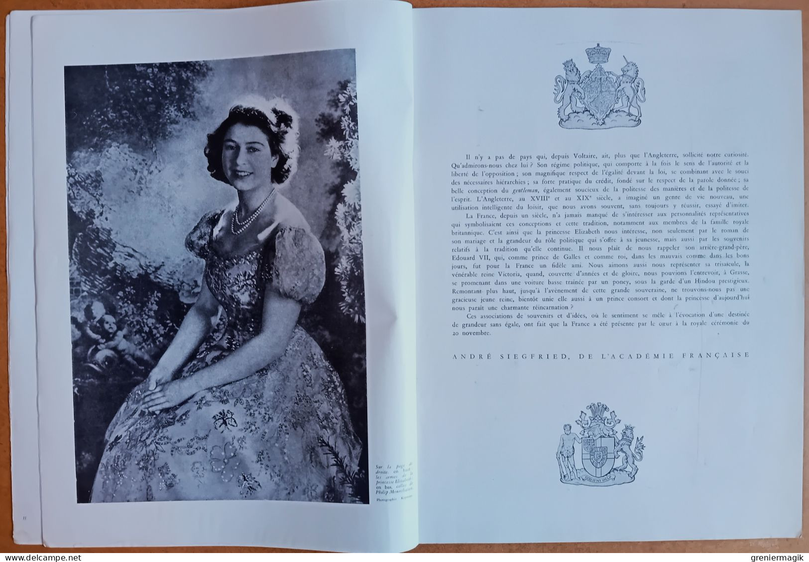 France Illustration N°113 29/11/1947 Mariage Royal Princesse Elizabeth Philip Mountbatten/Grèves/Bangkok/Cervantes - Informations Générales