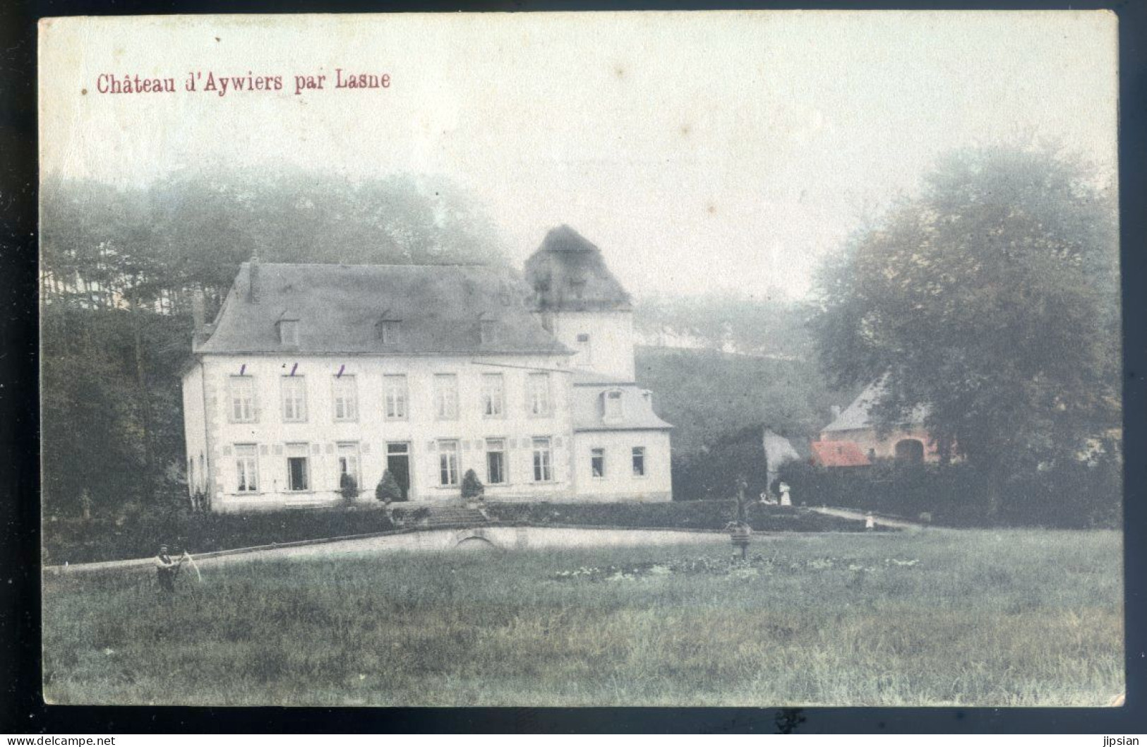 Cpa De Belgique Château D' Aywiers Par Lasne  STEP224 - Lasne