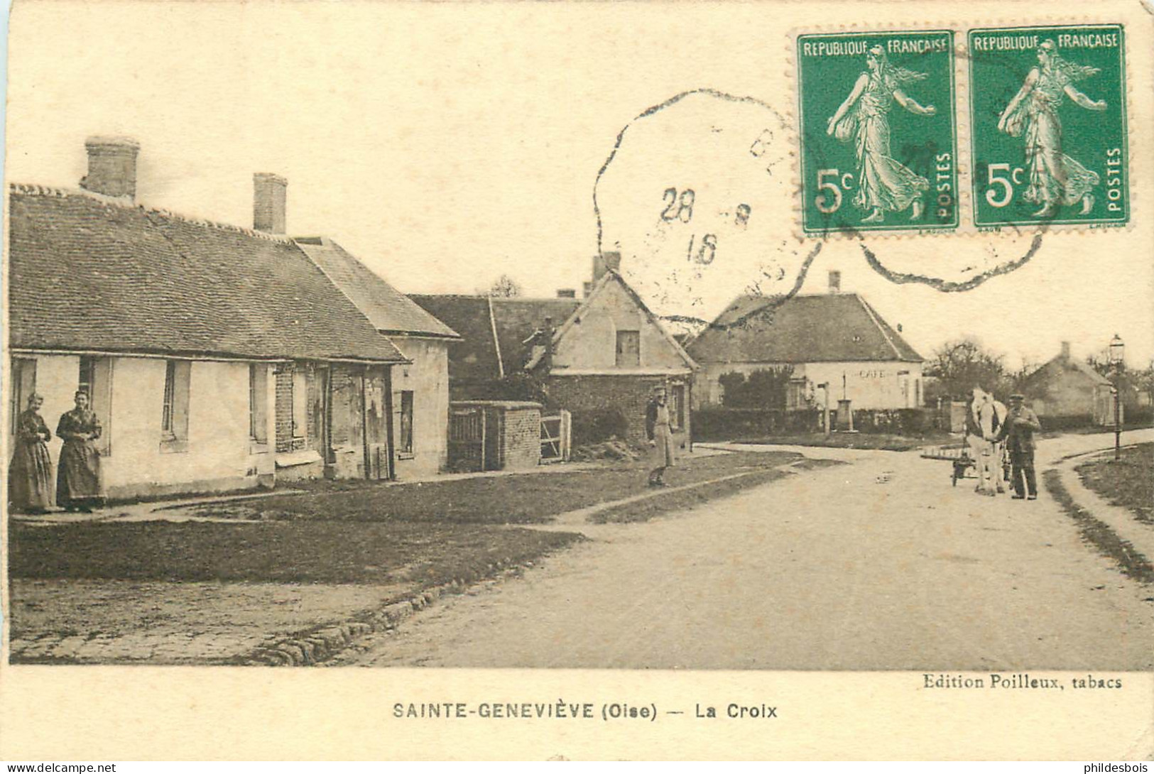 OISE  SAINTE GENEVIEVE  La Croix - Sainte-Geneviève