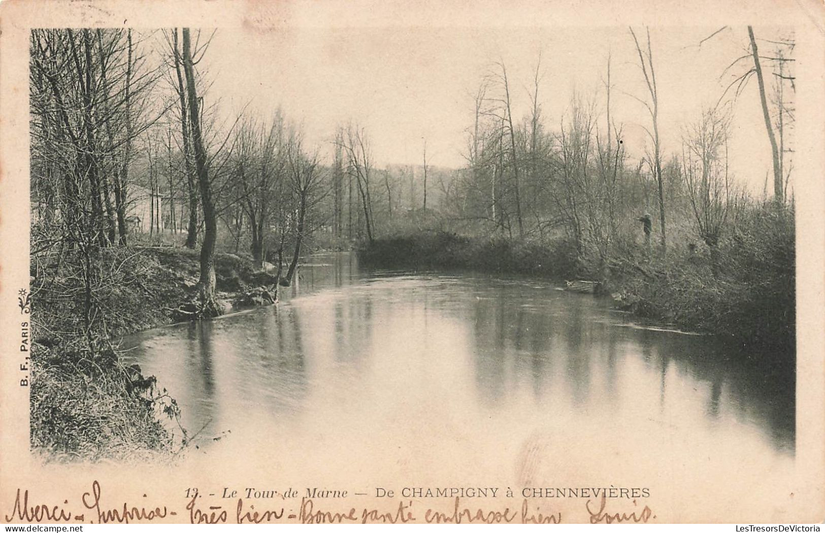 FRANCE - Le Tour De Marne - De Champigny à Chennevières - Carte Postale Ancienne - Champigny