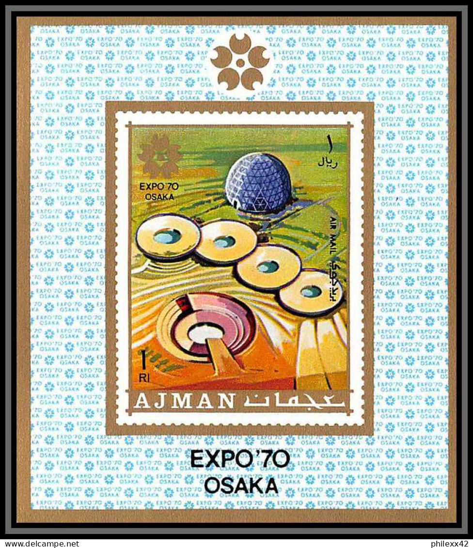Ajman - 2975/ N°577/584 A expo'70 osaka japan universal exhibition 1970 neuf ** MNH deluxe miniature sheets