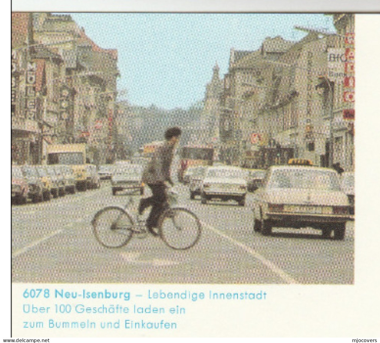 CYCLING 1975 Germany Postal STATIONERY CARD Cover Stamps Bike Bicycle Stamps - Radsport