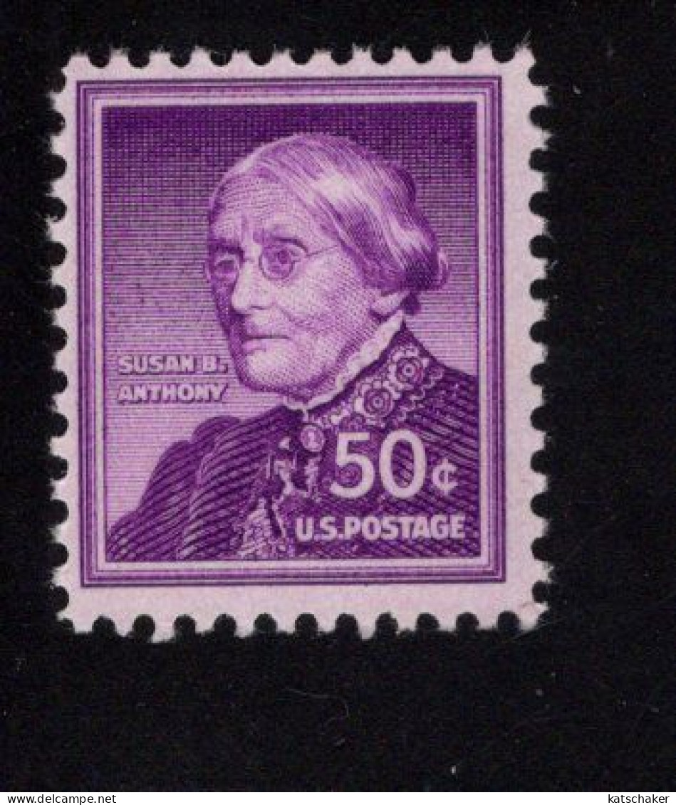 1959366721 1955 SCOTT 1050 (XX)  POSTFRIS MINT NEVER HINGED - LIBERT ISSUE - SUSAN B. ANTHONY - Unused Stamps