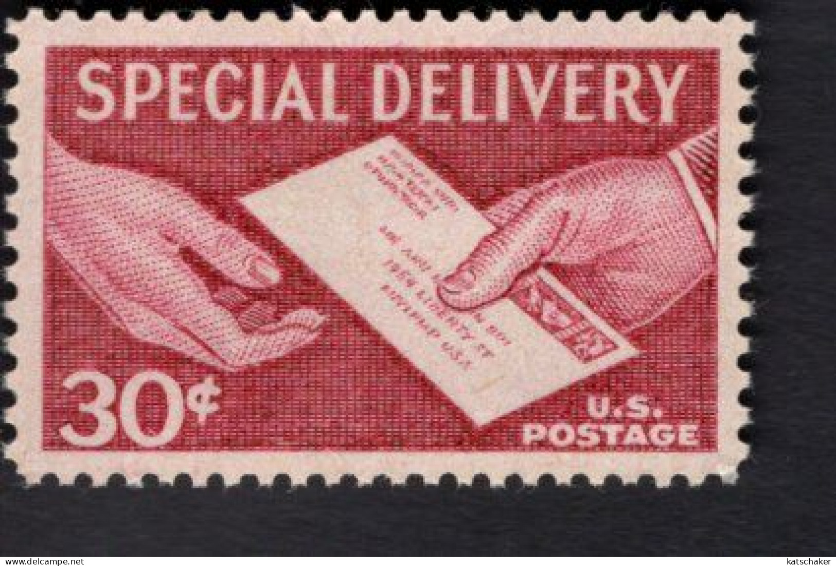 1959368701 1957 SCOTT E21 (XX)  POSTFRIS MINT NEVER HINGED - SPECIAL DELIVERY - Officials