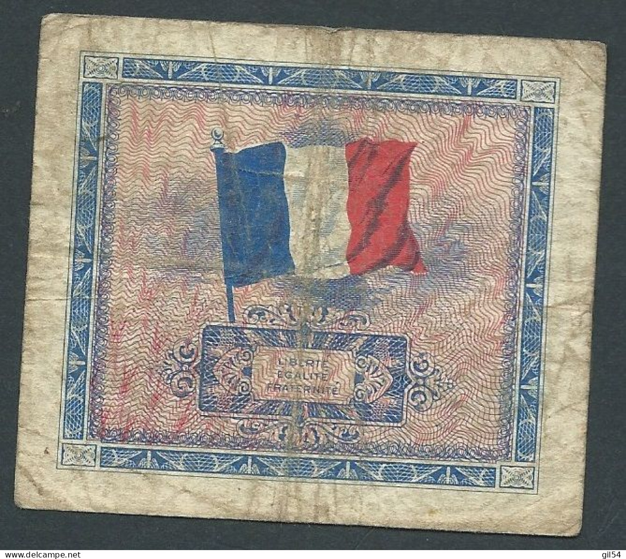 TRESOR * FRANCE * 5 Francs - Drapeau 1944  - 57579698  Laura 14503 - 1944 Flag/France