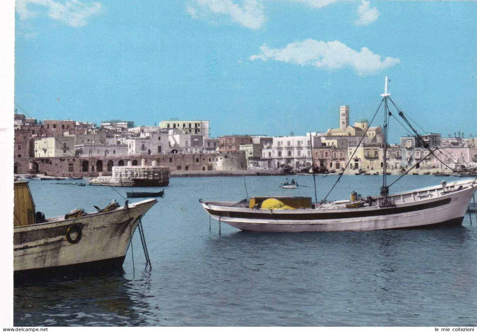 Cartolina Bisceglie - Panorama Dal Porto - Bisceglie