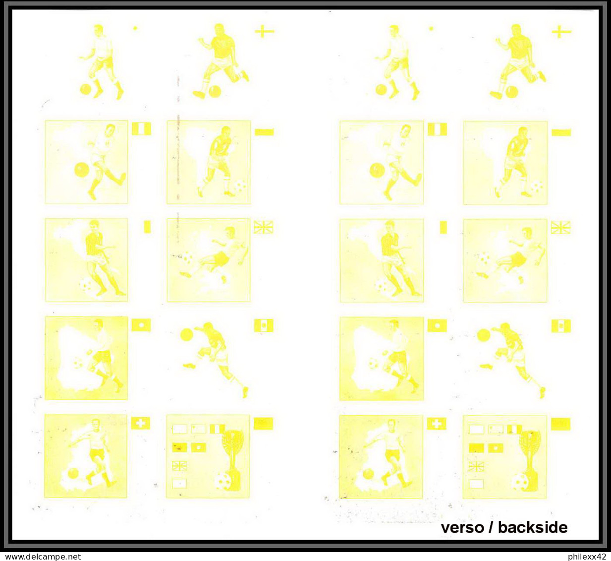 Sharjah - 2234/ N°953/962 sapporo jeux olympiques olympic games 1972 Paintings essais Non dentelé ** MNH Imperf proof 