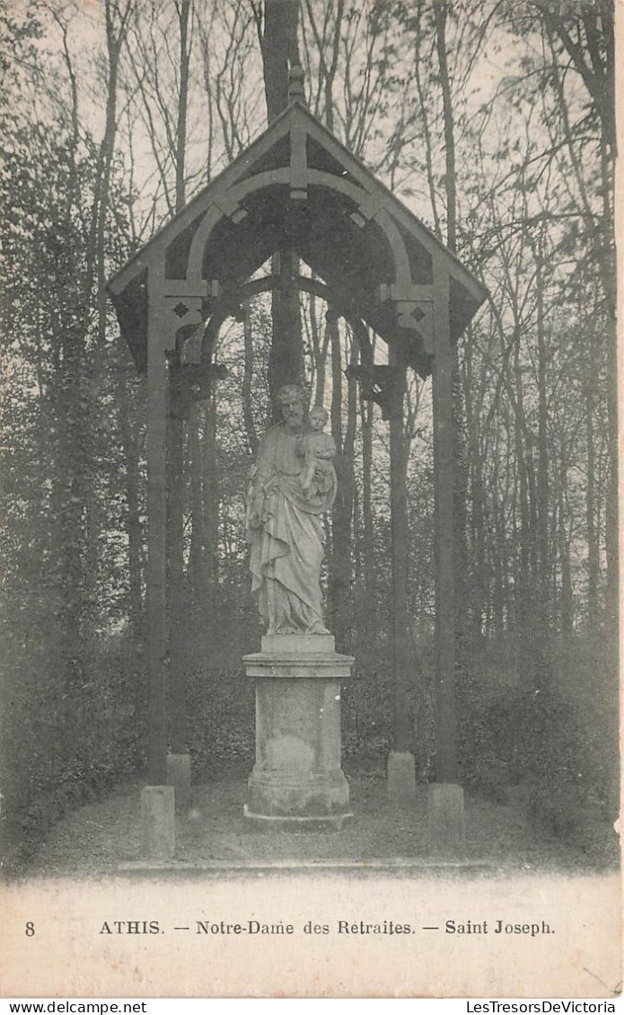 FRANCE - Athis -  Notre Dame Des Retraites -  Saint Joseph - Carte Postale Ancienne - Athis Mons