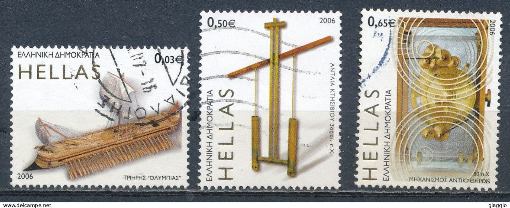 °°° GREECE - Y&T N°2352/55 - 2006 °°° - Used Stamps