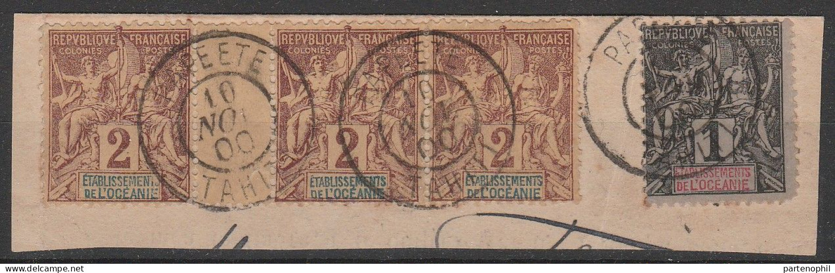 Poliniesia -  Papete - Used Stamps