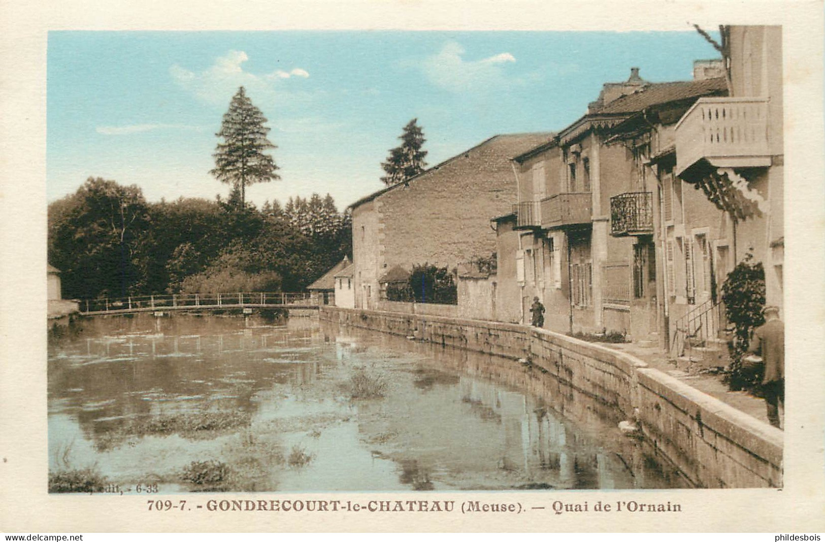 MEUSE  GONDRECOURT Le CHATEAU  Quai De L'Ornain - Gondrecourt Le Chateau