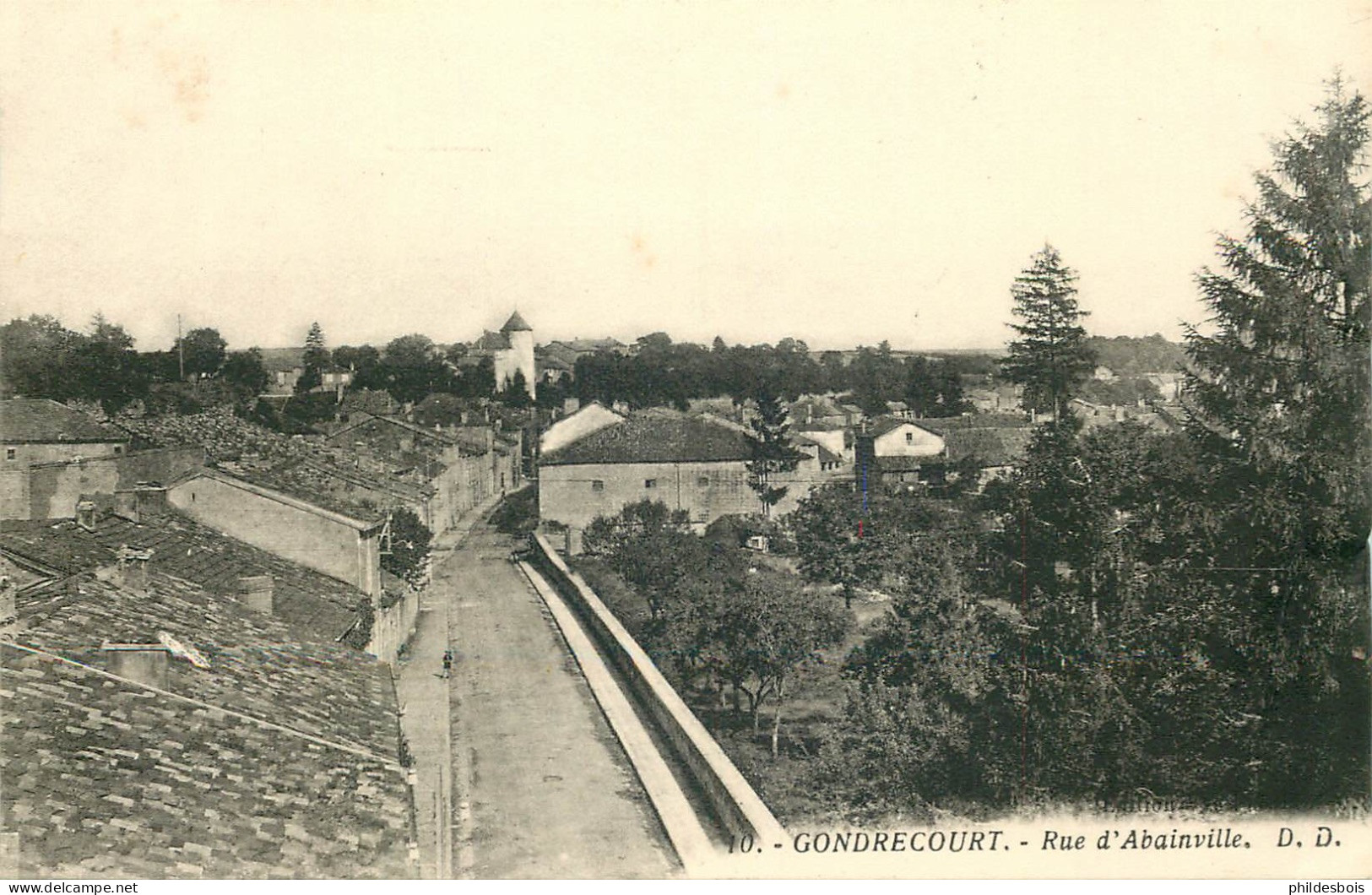 MEUSE  GONDRECOURT   Rue D'Abainville - Gondrecourt Le Chateau