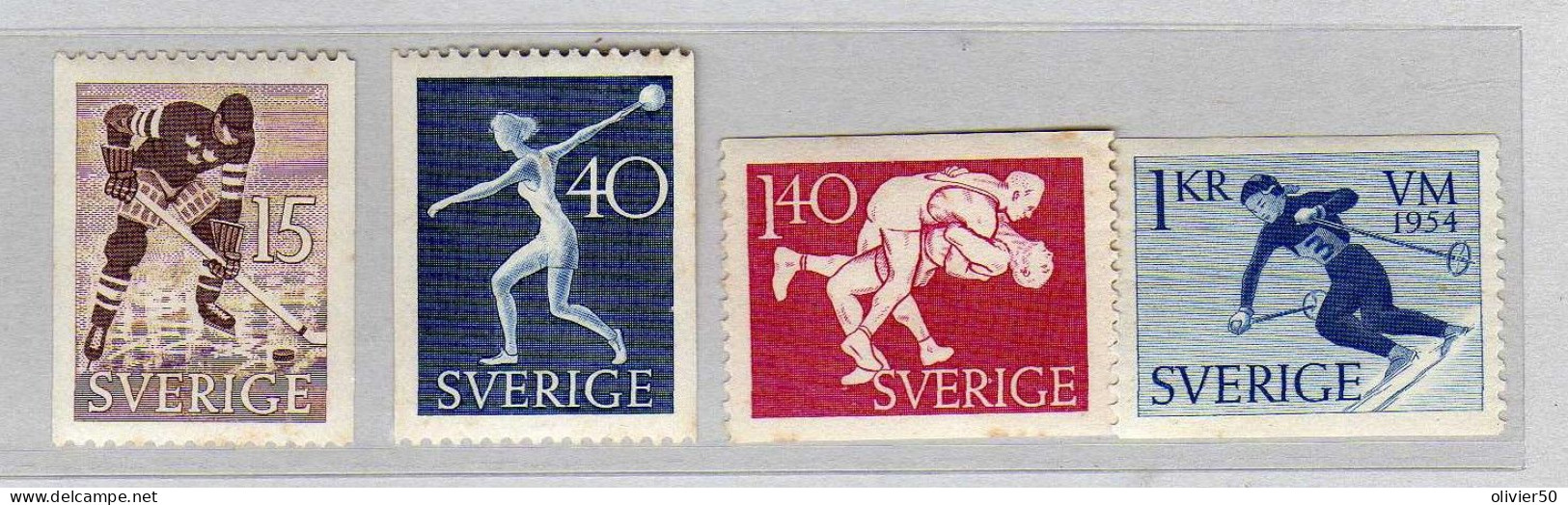 Suede - (1953-54)  - Sports  - Neufs** - MNH - Nuovi