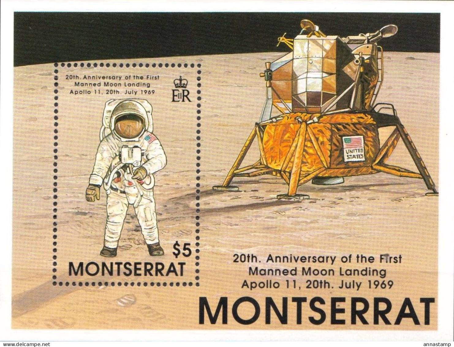 Montserrat MNH SS - North  America