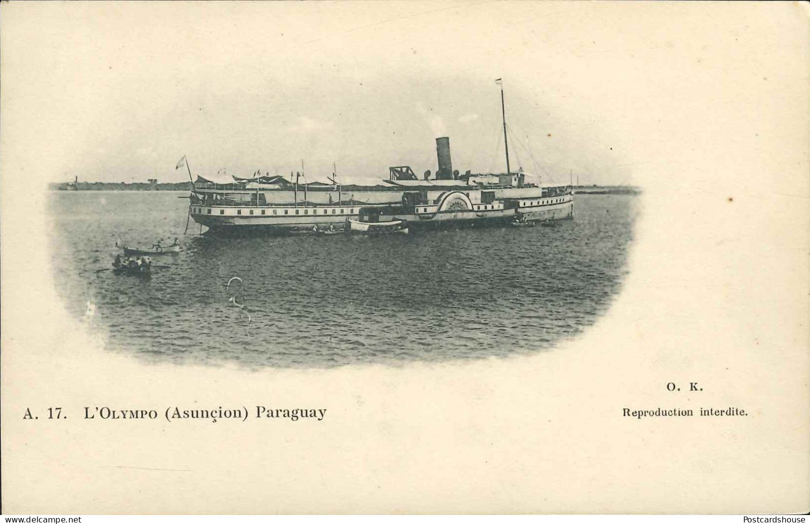 PARAGUAY L'OLYMPO ASUNCION O.K. A17 - Paraguay