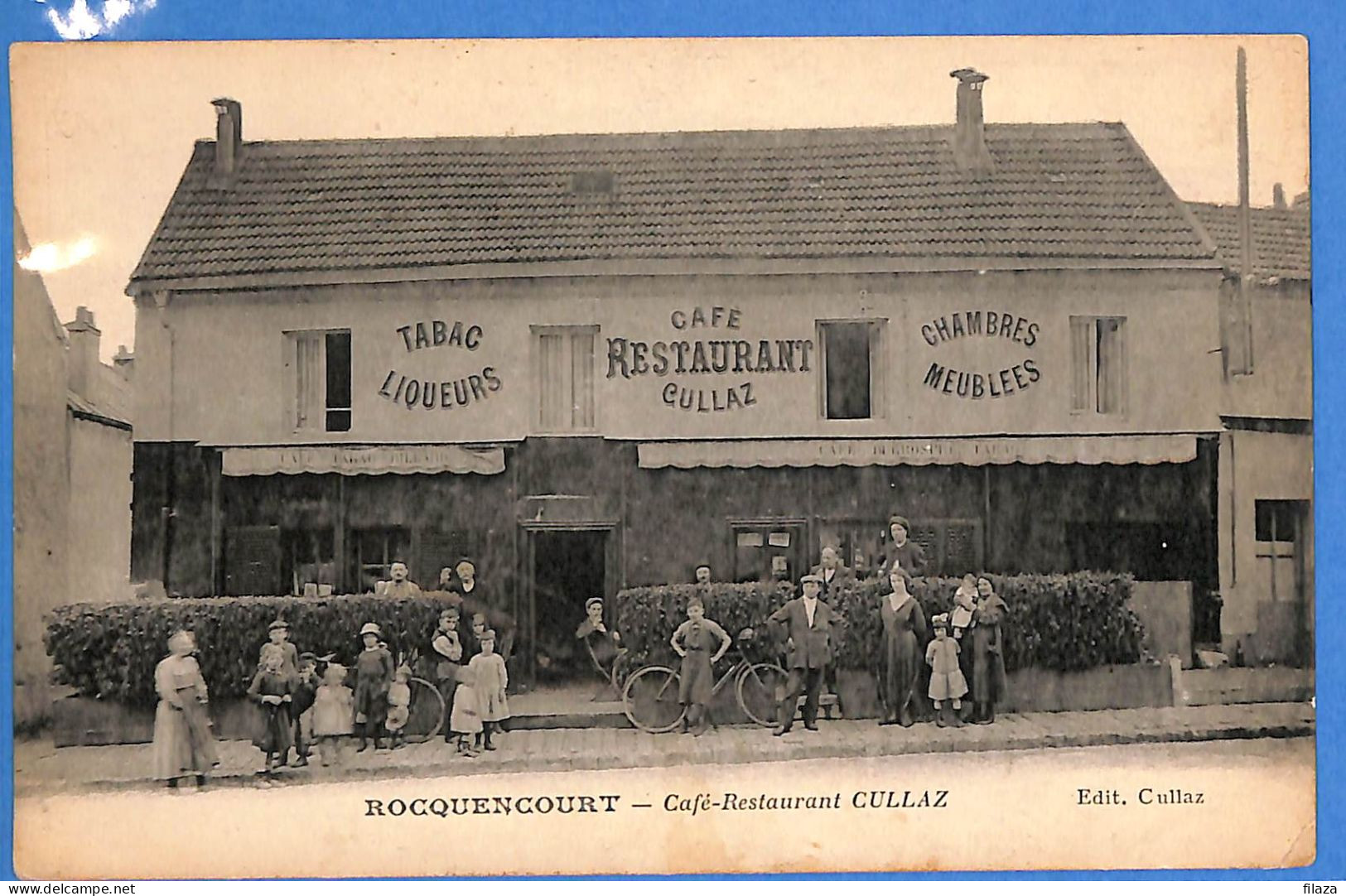 78 - Yvelines - Rocquencourt - Cafe Restaurant Cullaz (N14737) - Rocquencourt
