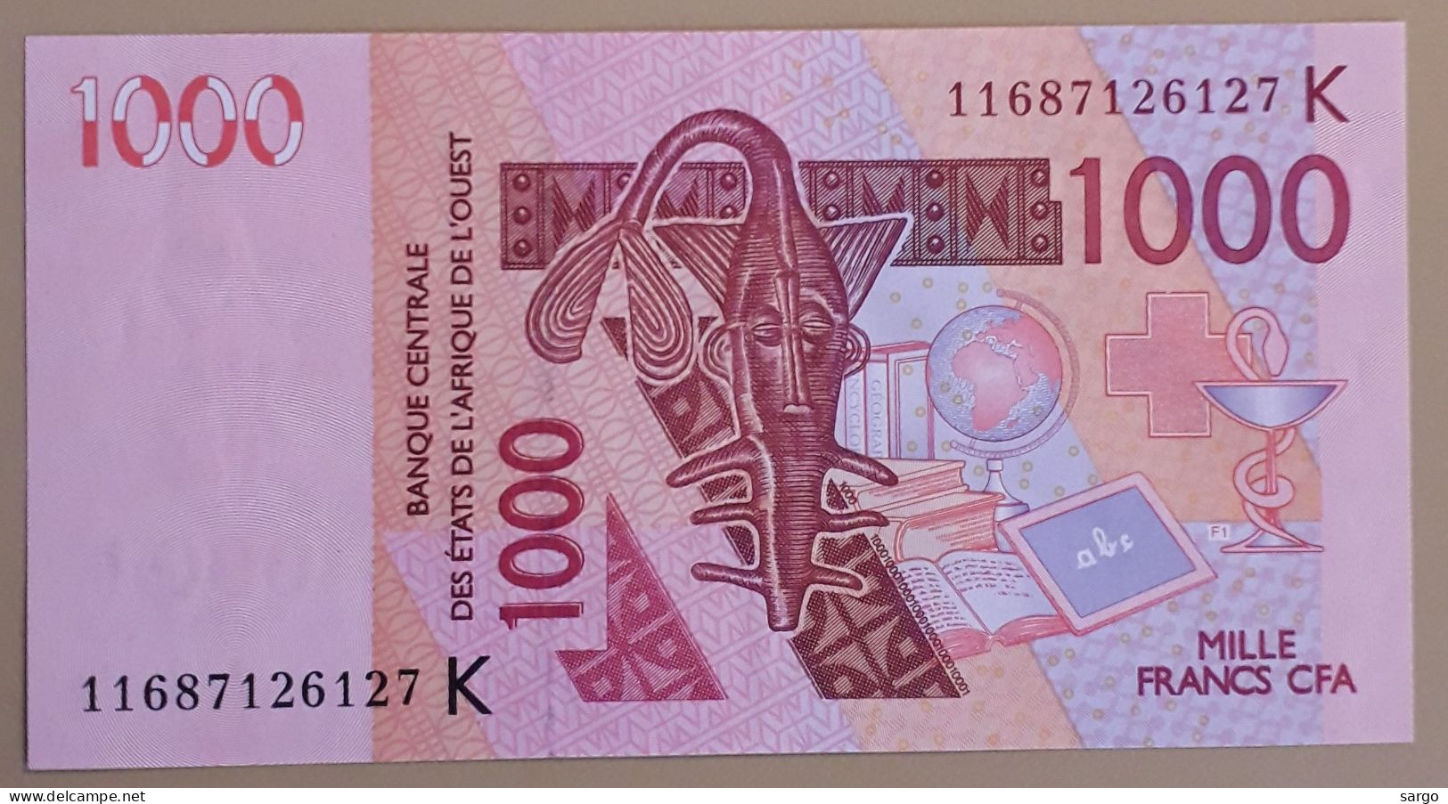 WESTERN AFRICAN STATE - SENEGAL - 1000 FRANCS - 2003 - 2023 - UNCIRC - P 15 - BANKNOTES - PAPER MONEY - Estados De Africa Occidental