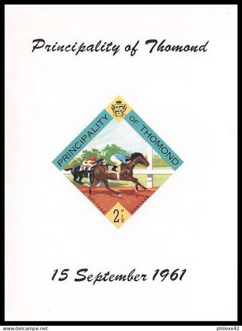 Principalty Of Thomond Irlande (Ireland) Série COMPLETE Non Dentelé Imperf Rugby Hurling ** MNH - Collections (sans Albums)