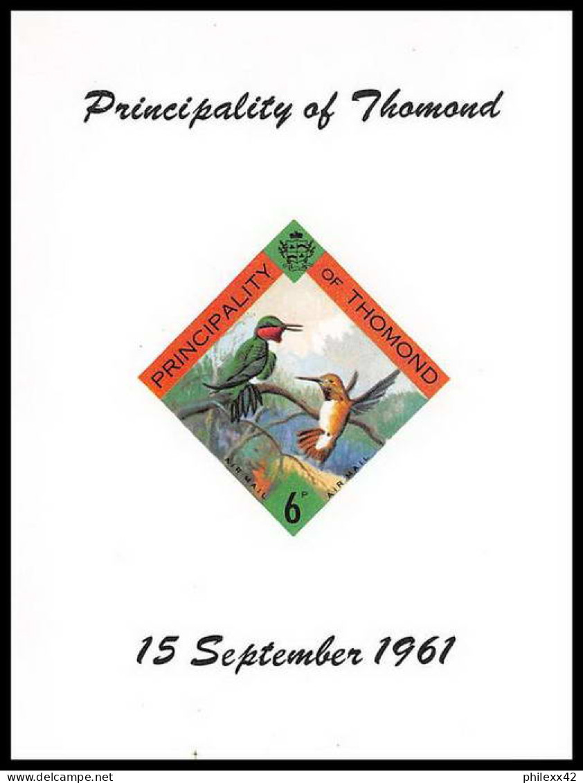 Principalty of Thomond Irlande (Ireland) Série COMPLETE Non dentelé imperf Rugby Hurling ** MNH