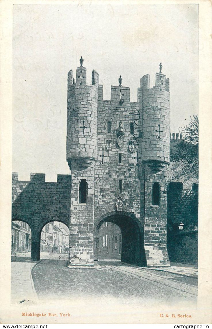 United Kingdom England York Micklegate Bar - York