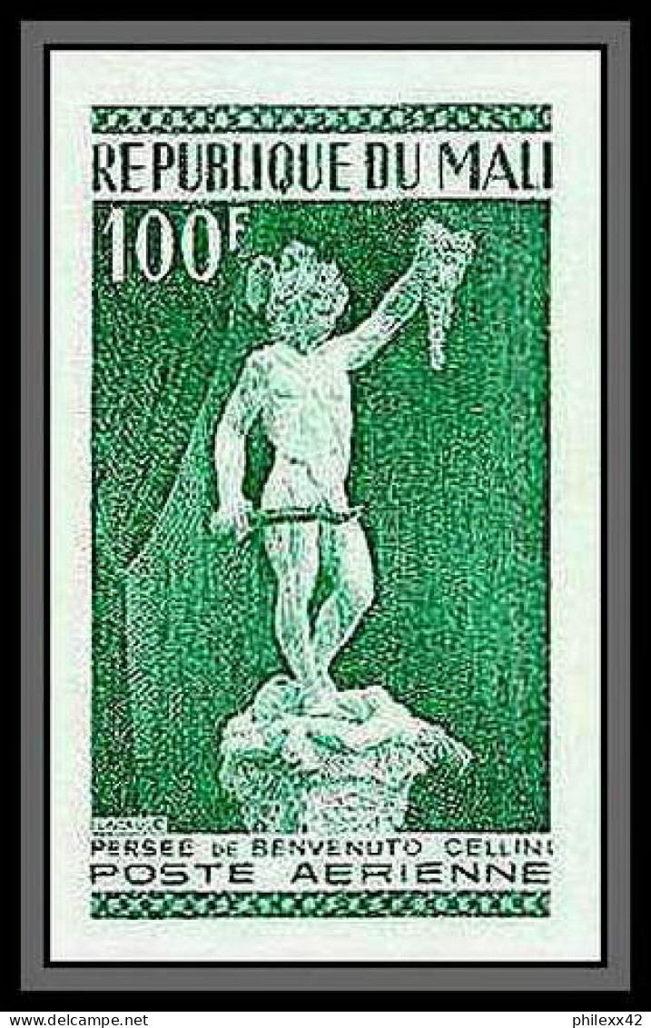 90920 Mali Lot 13 Couleurs RRR N° 191 Persée Cellini Mythologie Mythology Sculpture Essai Proof Non Dentelé Imperf** MNH - Mythologie