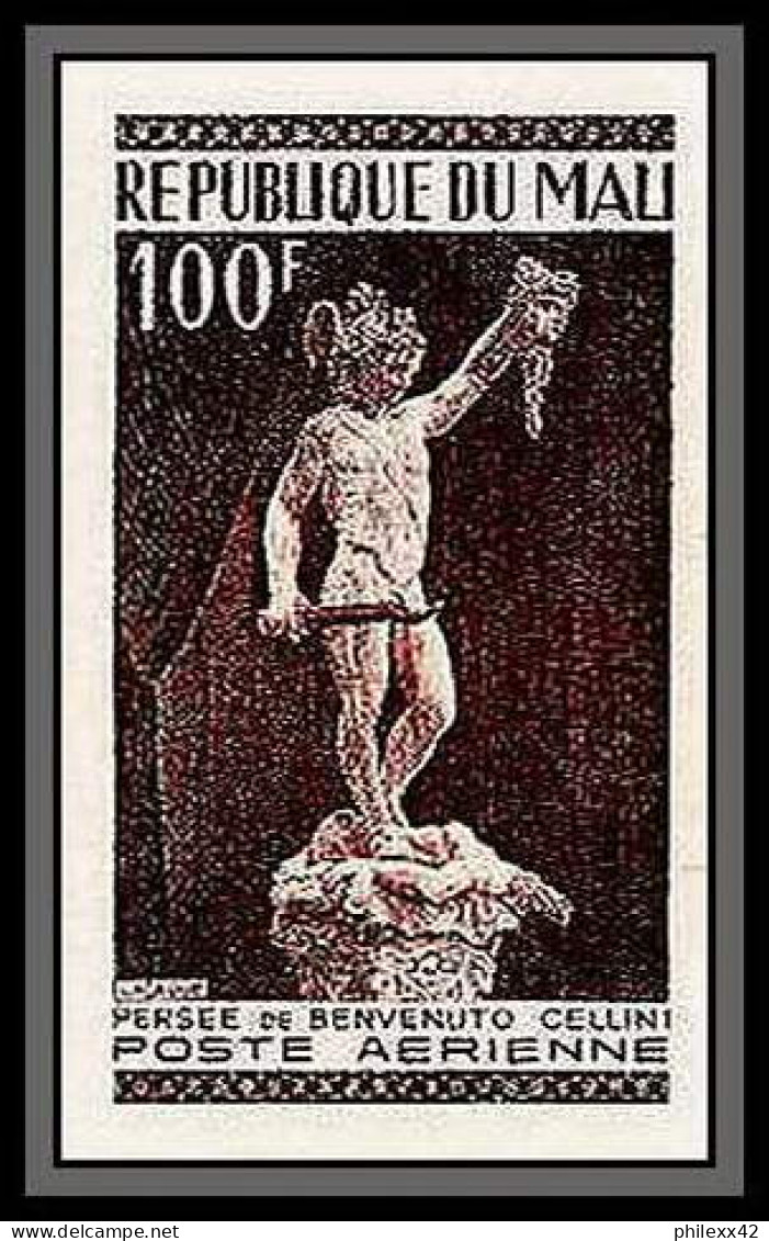 90920 Mali Lot 13 Couleurs RRR N° 191 Persée Cellini Mythologie Mythology Sculpture Essai Proof Non Dentelé Imperf** MNH - Mythology