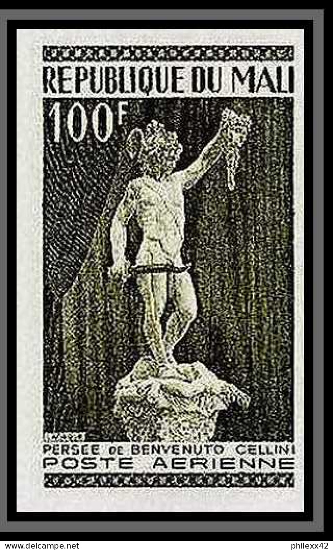 90920 Mali lot 13 couleurs RRR N° 191 Persée Cellini mythologie mythology Sculpture Essai proof Non dentelé imperf** MNH