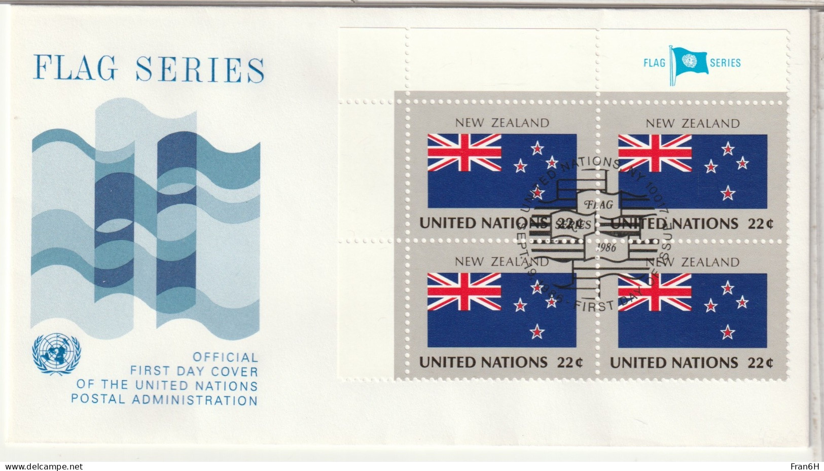 ETATS UNIS - FDC - 1986 - 1981-1990