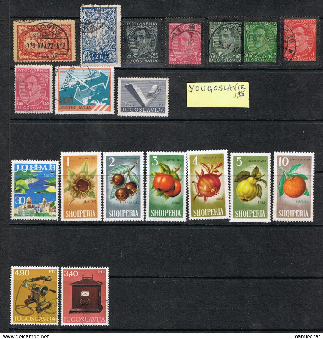 YOUGOSLAVIE-TIMBRES DIVERS- - Lots & Serien