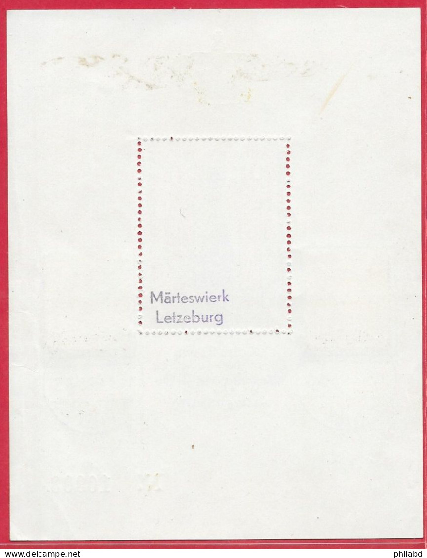 Luxembourg BF Caritas Avec/with N°342 & 348 Notre Dame Consolatrice Des Affligés 1945 O - Blocks & Sheetlets & Panes