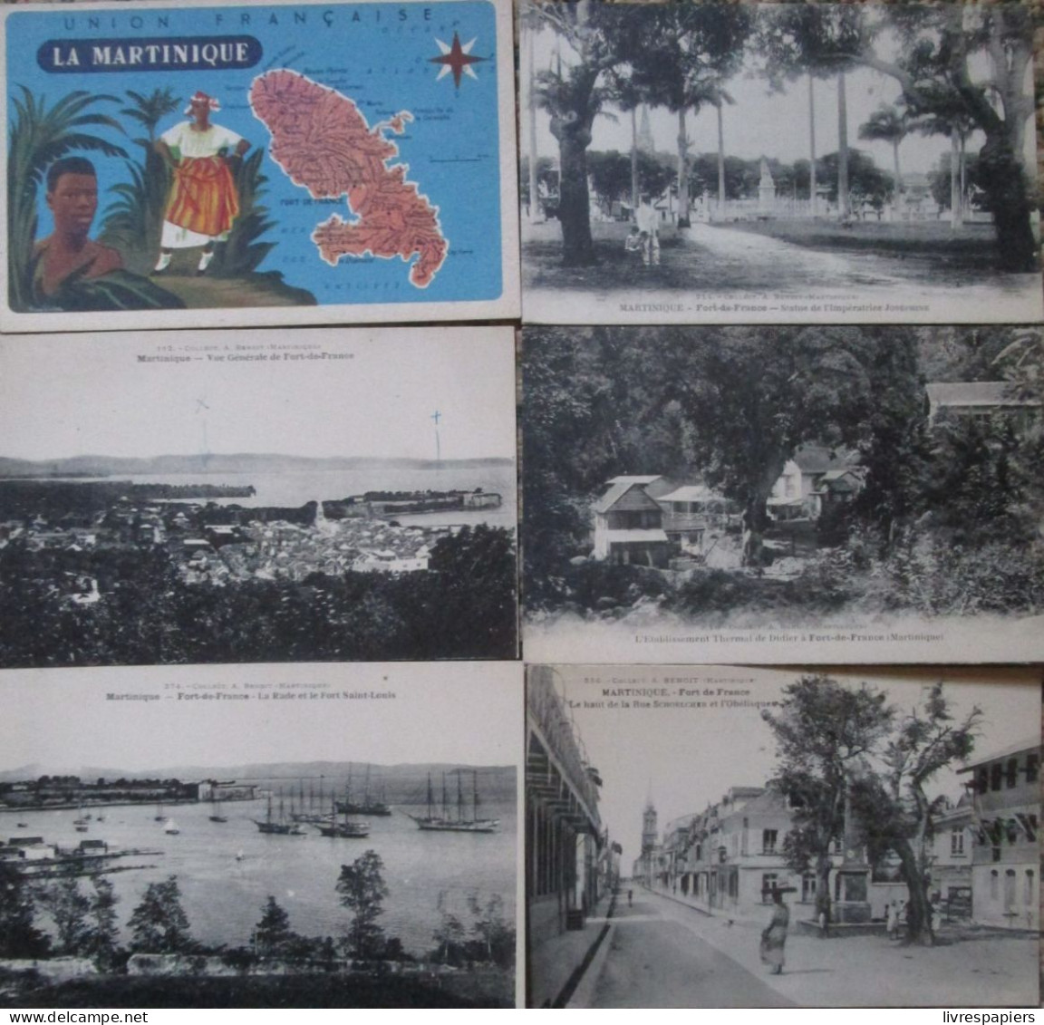 Martinique Lot 13 Cpa - Autres & Non Classés