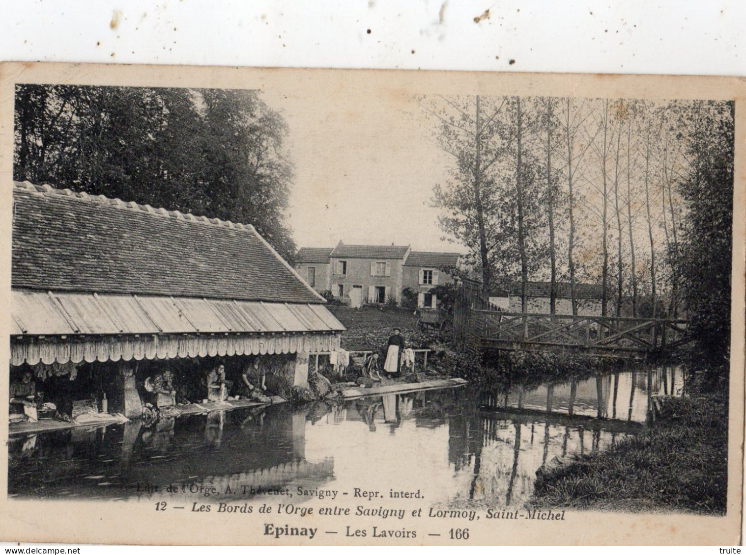 EPINAY-SUR-ORGE LES LAVOIRS ( LAVANDIERES ) - Epinay-sur-Orge