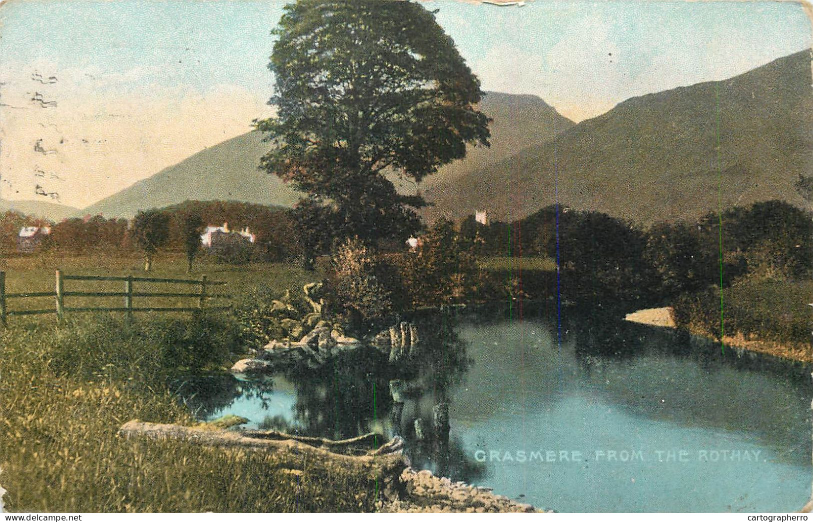 United Kingdom England Grasmere From The Rotary - Grasmere