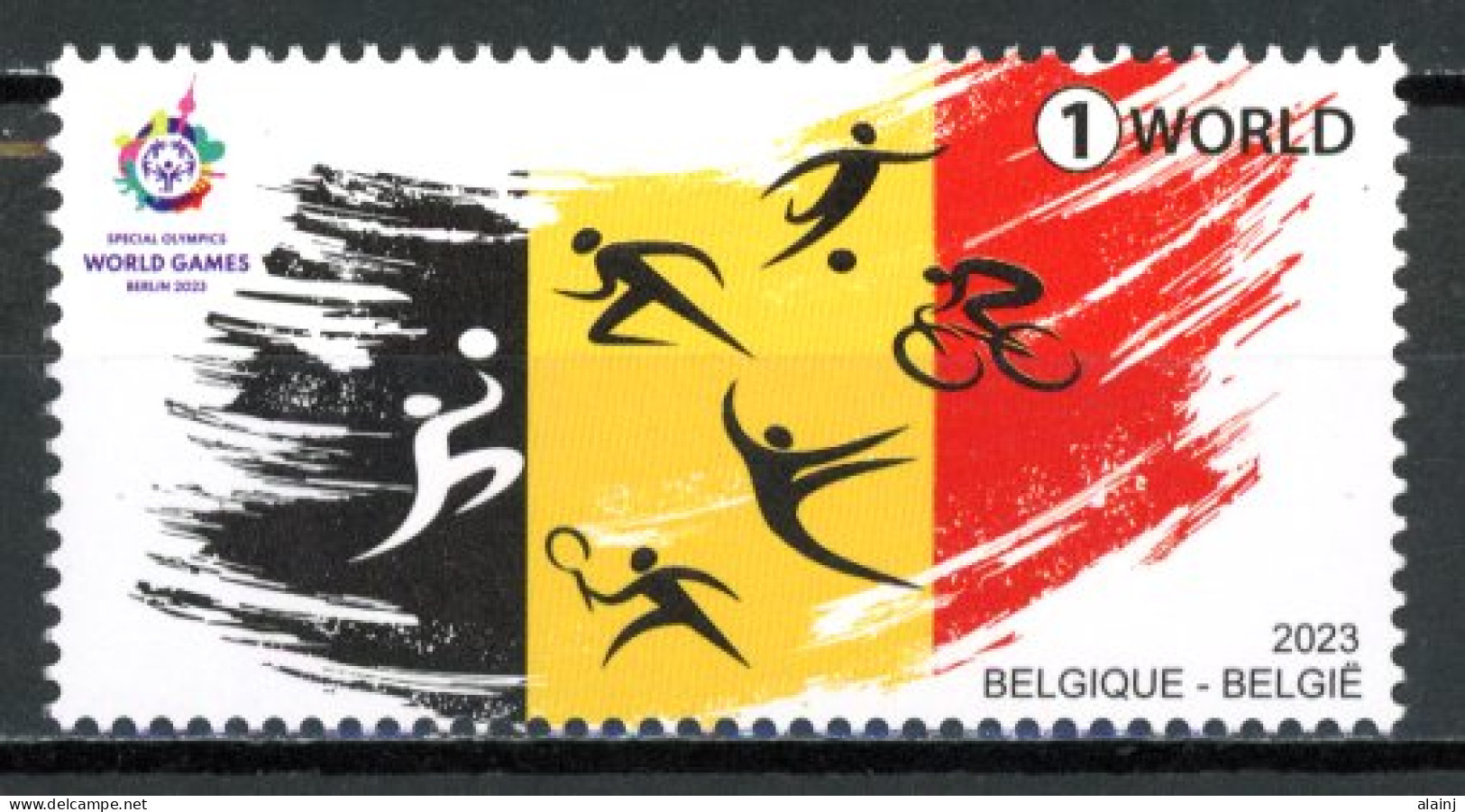 BE   5165   XX    2023  ---    Special Olympics - Unused Stamps