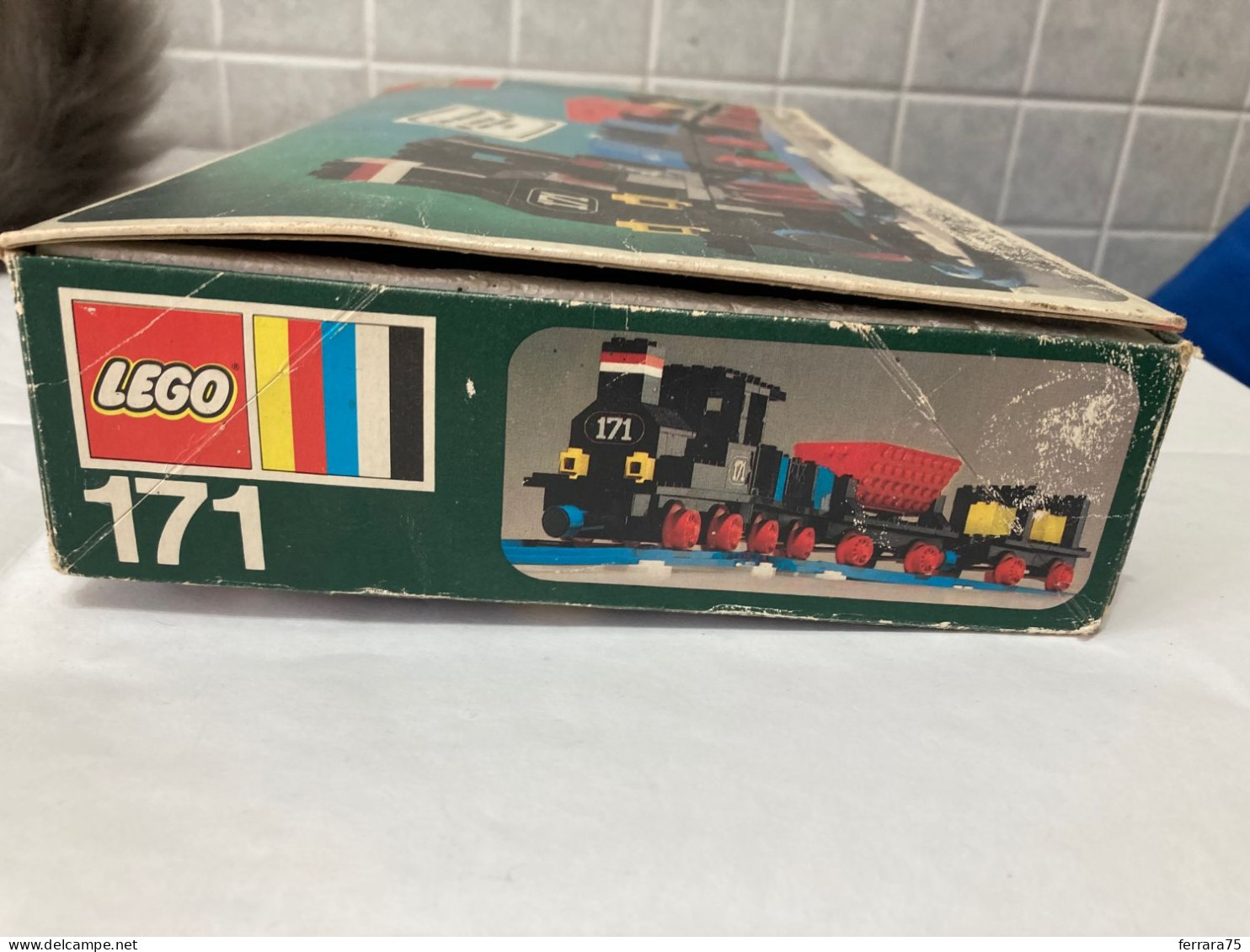 LEGO SET  171 TRENO TRAIN NON COMPLETO VINTAGE.