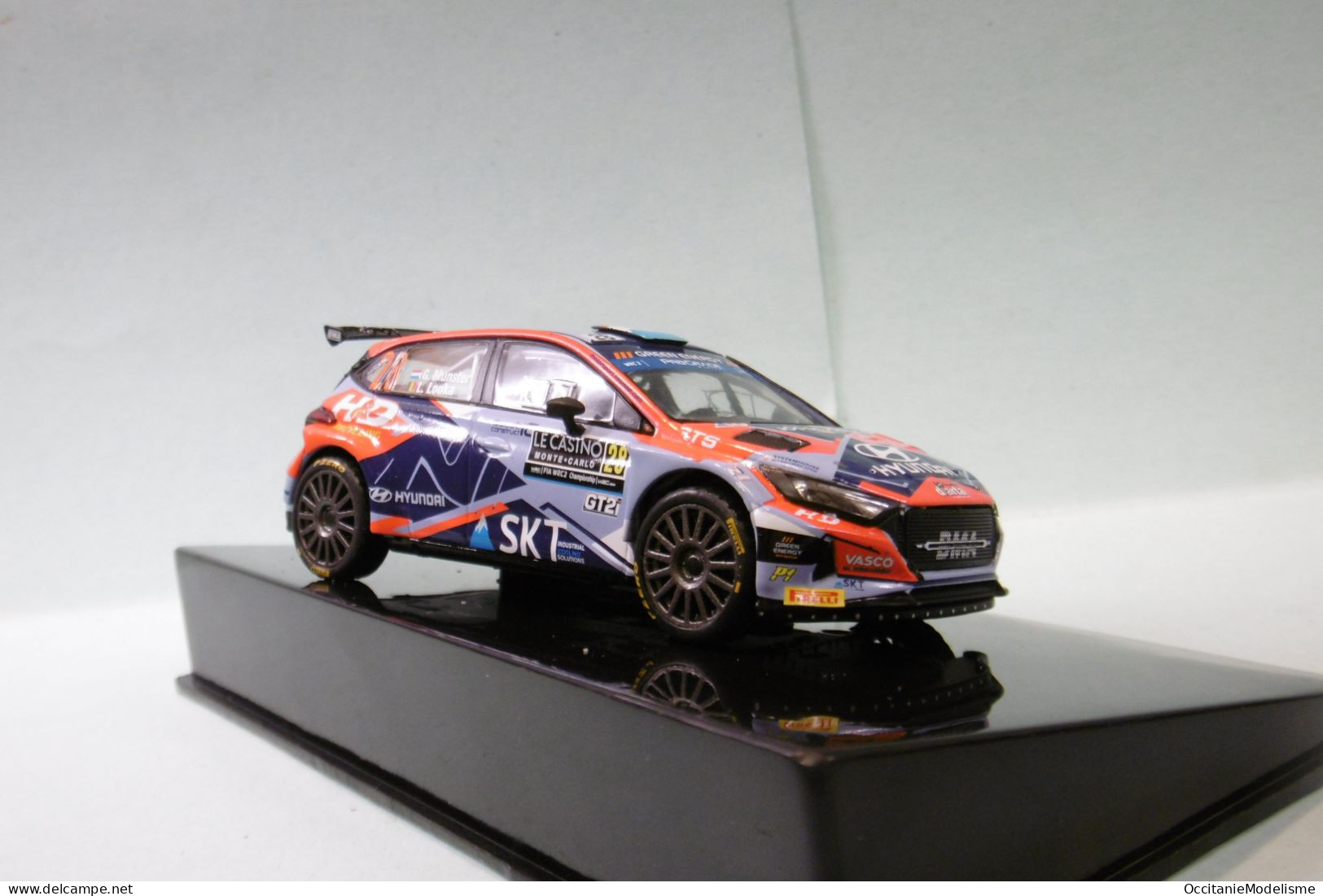 Ixo - HYUNDAI i20 N Rally2 #28 Rallye Monte-Carlo 2022 Munster - Louka réf. RAM836 NBO Neuf 1/43