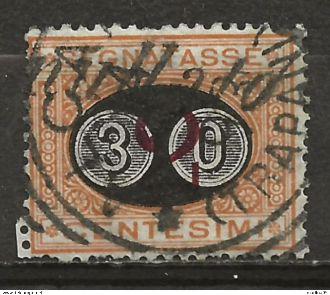 ITALIE: TAXE: Obl. N° YT 24, Dts Irrég, AB - Postage Due