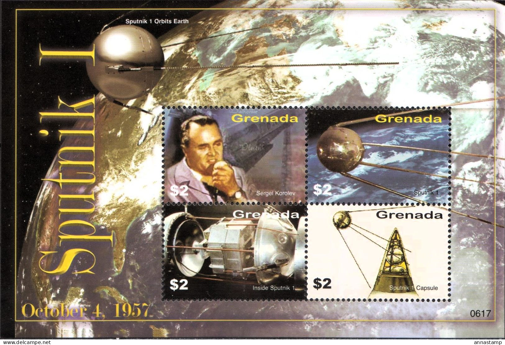 Grenada MNH Sheetlet - Amérique Du Nord